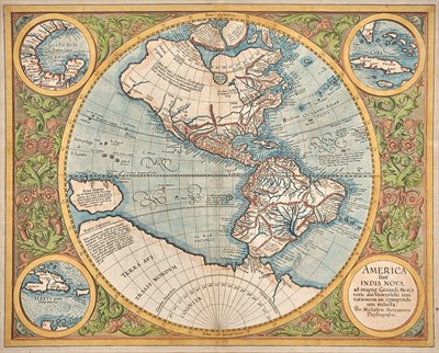 Lot 198 - MERCATOR, MICHAEL America sive India Nova, ad...