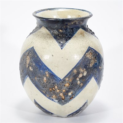 Lot 633 - Spanish Colonial Glazed Ceramic Pot With a...