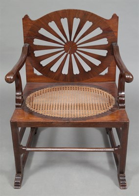 Lot 522 - Pair of George III Mahogany Armchairs Third...