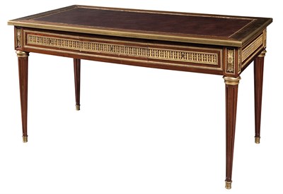 Lot 456 - Louis XVI Style Gilt-Bronze Mounted Mahogany...