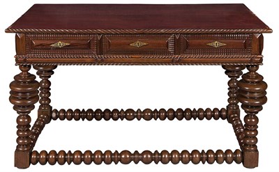 Lot 427 - Spanish Baroque Style Walnut Center Table...