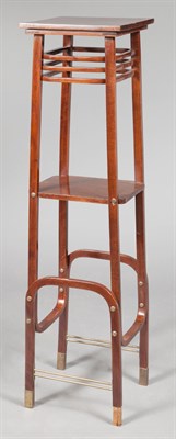 Lot 302 - Marcel Kammerer Bentwood and Brass Plant Stand...