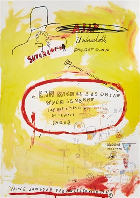 Lot 7 - After Jean-Michel Basquiat Untitled (Yvon...