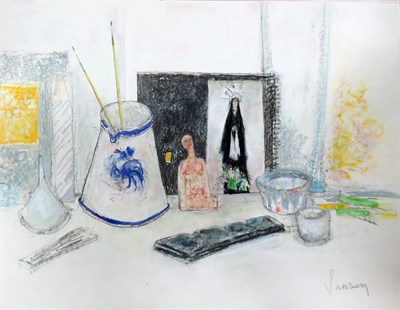 Lot 50 - Jean Jansem French, 1920-2013 Nature Morte a...