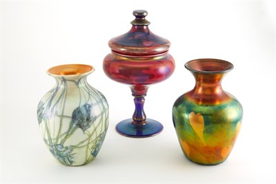 Lot 264 - Imperial Glass Co. Free Hand Art Glass Vase...