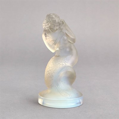 Lot 218 - R. Lalique Molded Opalescent Glass Naïade...