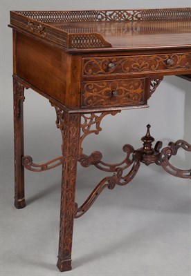 Lot 165 - George III Style Mahogany Writing Table The...