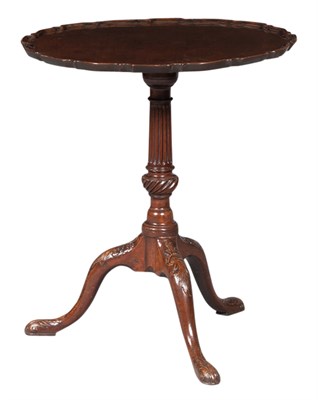 Lot 137 - George II Mahogany Tripod Table Height 28...