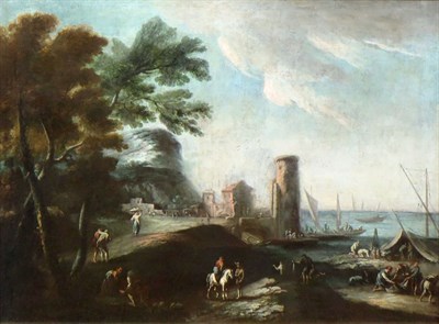 Lot 88 - Follower of Francesco Guardi Capriccio...