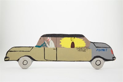 Lot 95 - Chris Johanson American, b. 1968 Untitled...