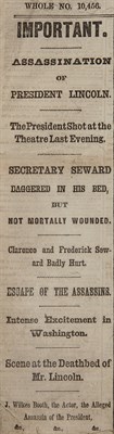 Lot 189 - [LINCOLN ASSASSINATION] The New York Herald....