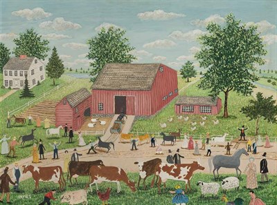 Lot 96 - Albert Webster Davies American, 1889-1967 Live...