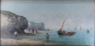 Lot 32 - Attributed to Karl Kaufman Boat Scene Signed...