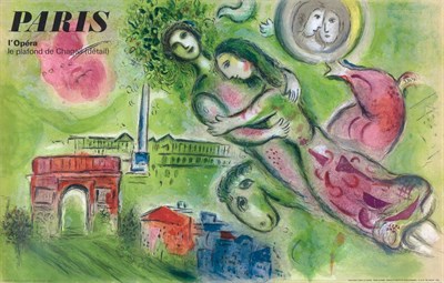 Lot 48 - After Marc Chagall ROMEÓ ET JULIETTE (SORLIER...