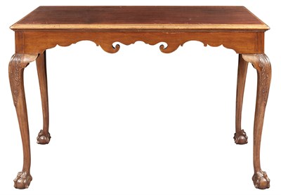 Lot 265 - Chippendale Mahogany Side Table Possibly...