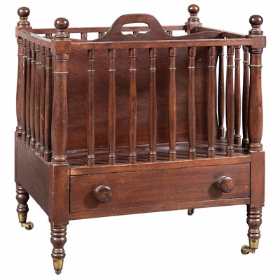 Lot 233 - American Mahogany Canterbury Early 19th...