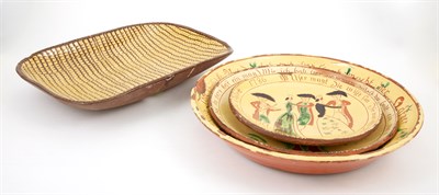 Lot 212 - Group of Three Pennsylvania German Style...