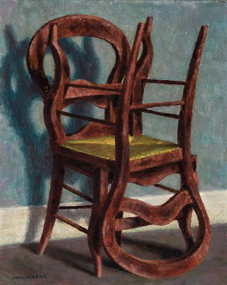 Lot 86 - Joseph Hirsch American, 1910-1981 Chairs...