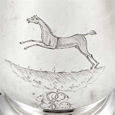 Lot 455 - George II Sterling Silver Mug Gabriel Sleath,...