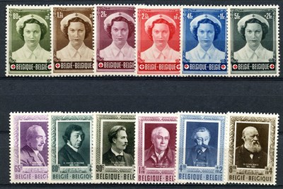 Lot 1002 - Belgium Mint Stamp Group Useful group of...