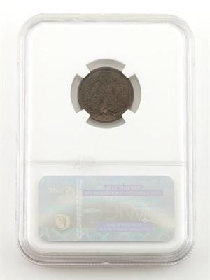 Lot 1114 - United States 1876 1 Cent Attractive Brown...
