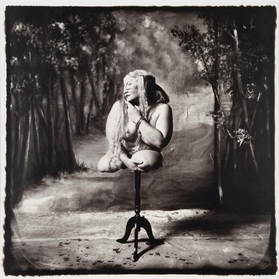 Lot 598 - WITKIN, JOEL-PETER (b. 1939) Woman on a table,...