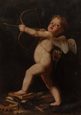 Lot 4 - Italian School 17th/18th Century Amor Vincit...