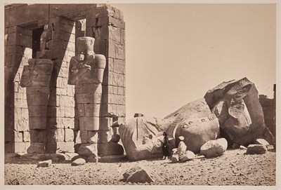 Lot 492 - FRITH, FRANCIS (1822-1898) Five views of Egypt,...