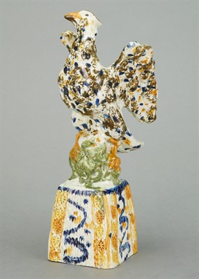Lot 616 - English Pearlware Figure of an Eagle Circa...