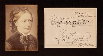 Lot 254 - [MUSICAL AUTOGRAPHS] A fine group of twelve...