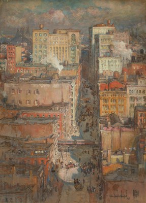 Lot 61 - Colin Campbell Cooper American, 1856-1937 West...