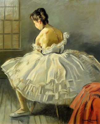 Lot 161 - Isaac Soyer American, 1902-1981 Ballerina,...
