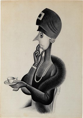 Lot 209 - Miguel Covarrubias Mexican, 1904-1957 Tea...