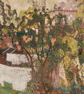 Lot 14 - Georges Lemmen Belgian, 1865-1916 Grand Arbre,...