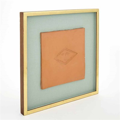 Lot 186 - Pablo Picasso LOZENGE AU VISAGE (A.R. 627) Red...