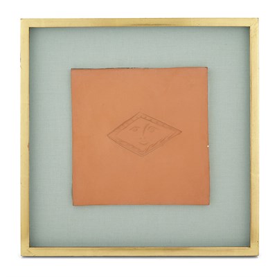 Lot 186 - Pablo Picasso LOZENGE AU VISAGE (A.R. 627) Red...