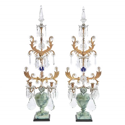 Lot 247 - Pair of Continental Neoclassical Style Cut and...
