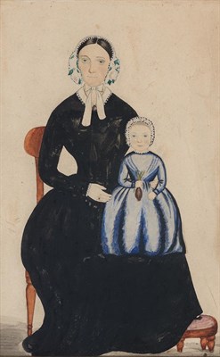 Lot 14 - L. Findlay American, 19th Century Seated...