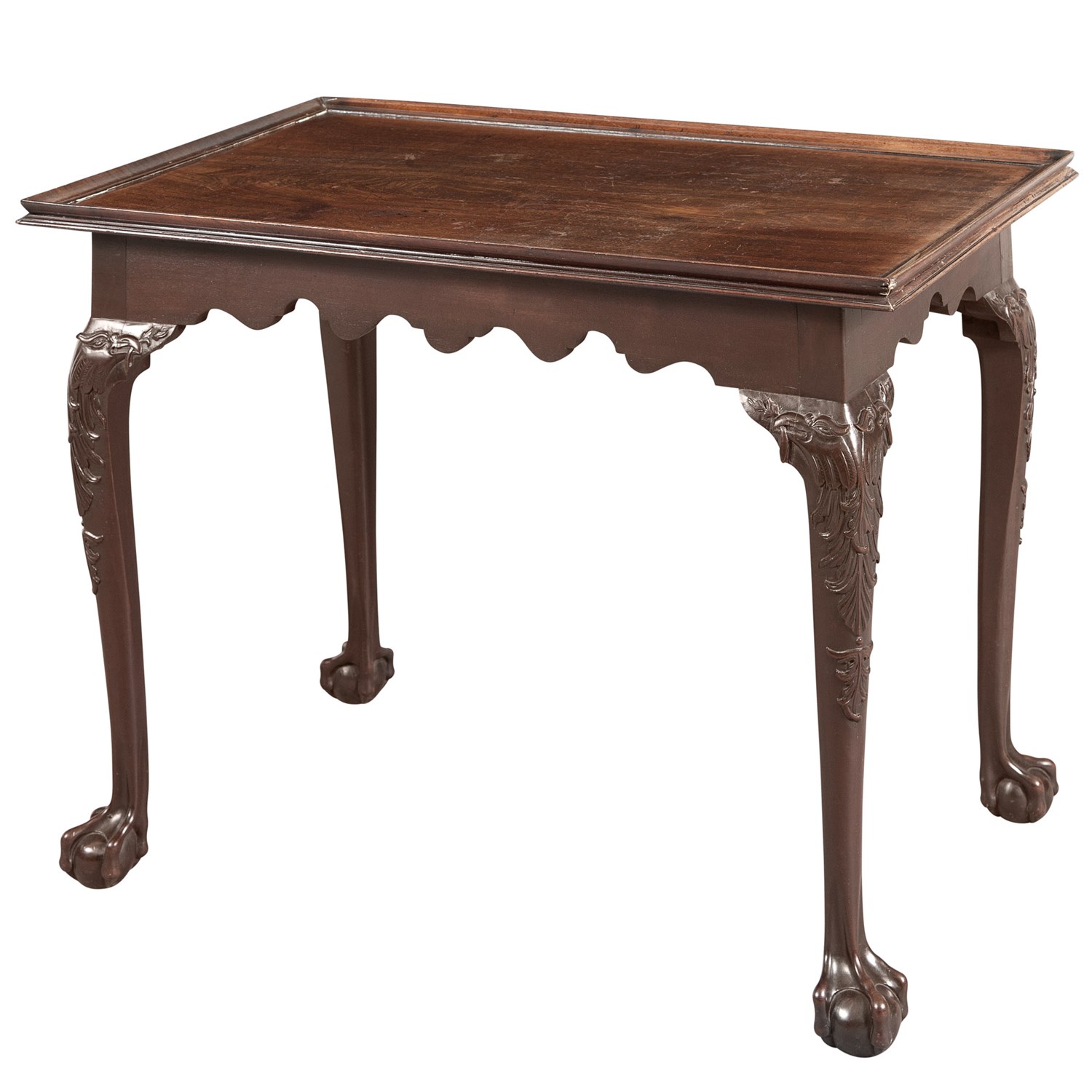 Lot 239 - Irish George II Mahogany Tea Table The...