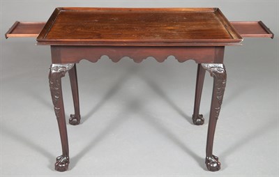 Lot 239 - Irish George II Mahogany Tea Table The...