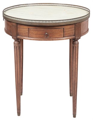 Lot 99 - Louis XVI Style Brass-Mounted Mahogany...