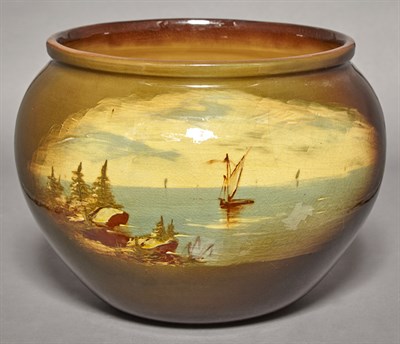 Lot 530 - Weller Dickens Ware Landscape Decorated...