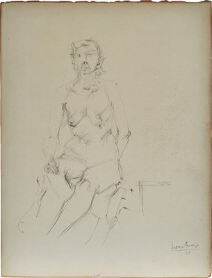 Lot 166 - Jack Tworkov American, 1900-1982 Figure, 1957...