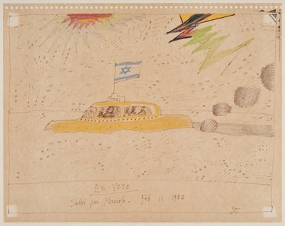 Lot 169 - Saul Steinberg American, 1914-1999 Ex Voto,...