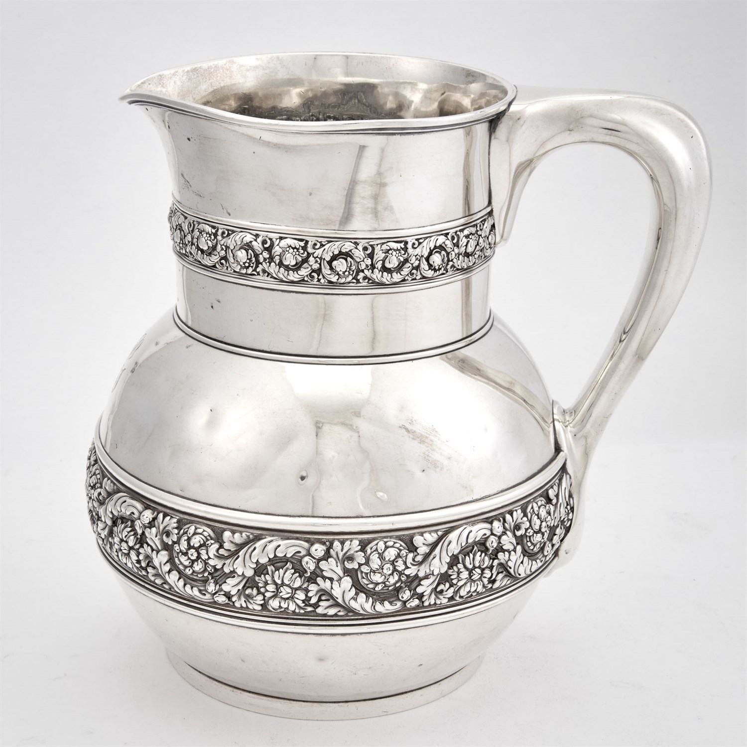 Lot 266 - Tiffany & Co. Sterling Silver Water Pitcher...