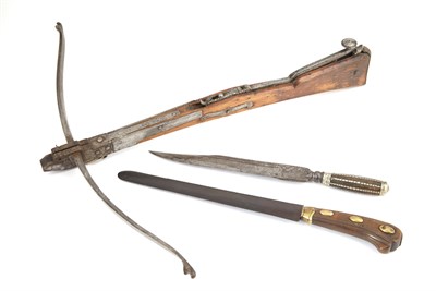 Lot 673 - English Stonebow Possibly Lancashire, late...