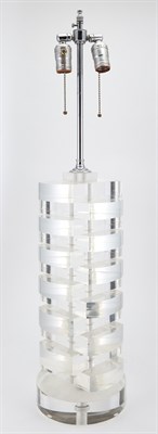 Lot 371 - Manner of Karl Springer Cylindrical Stacked...