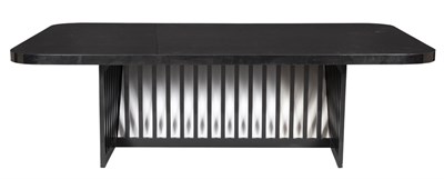 Lot 128 - Richard Meier for Knoll Black Lacquered Wood...