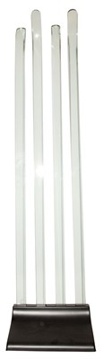 Lot 510 - Pace Collection Fiam Glass and Painted Wood...