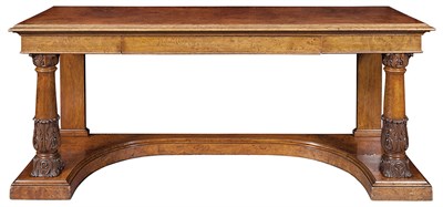 Lot 587 - William IV Pollard Oak Sideboard Table Circa...